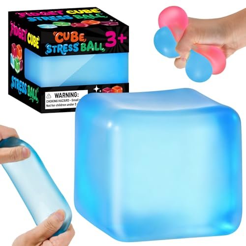 Ice Cube Needoh — Cool Groovy Glob Stress Ball